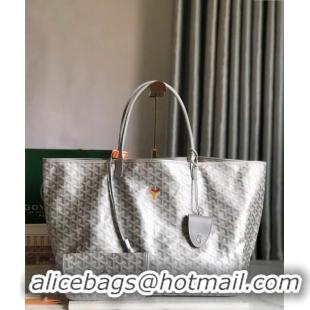 Cheap Price Goyard Saint Louis Tote Bag GM 020144 Silver 2024