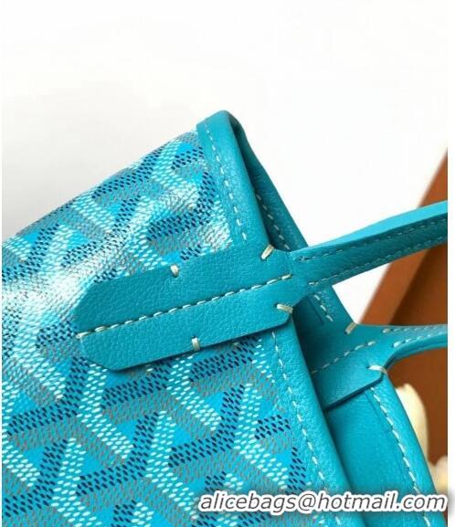 Pretty Style Goyard Anjou Mini Tote Bag 8003 Turquoise Blue 2024