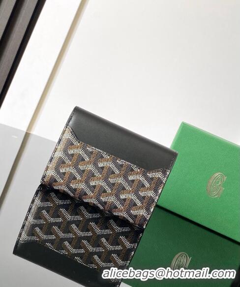 Well Crafted Goyard Saint-Gabriel Wallet 3319 Black 2024