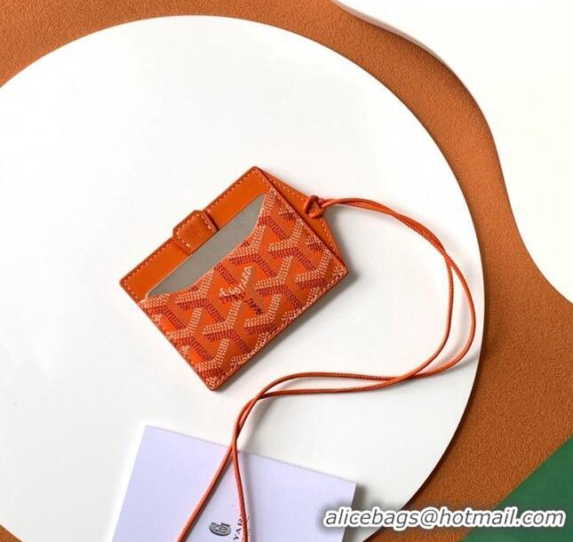 Grade Discount Goyard Venus Bag Mirror 3320 Orange 2024