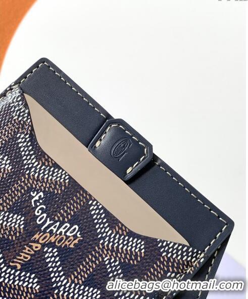 Shop Promotional Goyard Venus Bag Mirror 3320 Navy Blue 2024