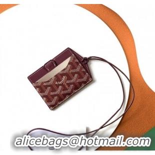 Good Looking Goyard Venus Bag Mirror 3320 Burgundy 2024