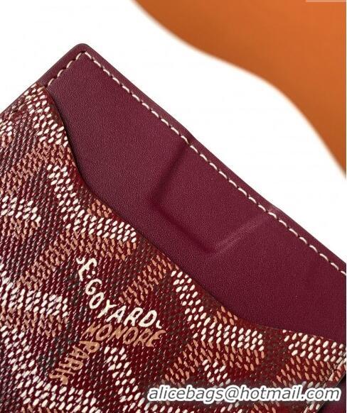 Good Looking Goyard Venus Bag Mirror 3320 Burgundy 2024