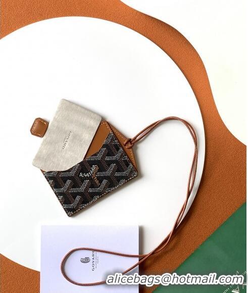 Low Price Goyard Venus Bag Mirror 3320 Black And Tan 2024