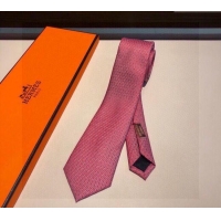 Particularly Recommended Hermes Silk Tie 030901 Pink 2023