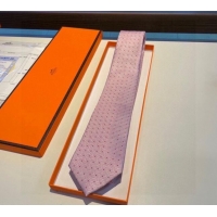 Buy Classic Hermes Silk Tie 030902 Light Pink 2023