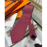 Cheap Wholesale Hermes Silk Tie H92124 Red 2023