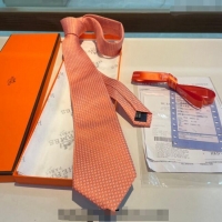 Most Popular Hermes H Silk Tie 040801 Orange 2024