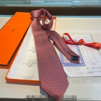 Most Popular Hermes H Silk Tie 040802 Red 2024