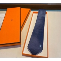 Spot Bulk Hermes Heart Tie 0619 Blue 2024