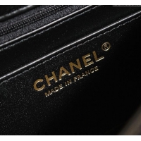 Reasonable Price Chanel Patent Calfskin Mini Flap Bag with Top Handle AS4956 Black 2024