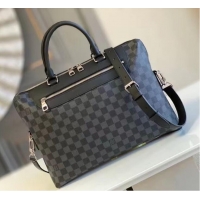 Hot Style Louis Vuitton Damier Canvas Porte-Documents Jour Bag N48260 Black