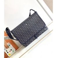 Super Quality Goyard Capetien MM Messenger Bag 8130 Navy Blue 2024