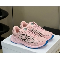 Low Price Dior B30 Sneakers in Mesh and Technical Fabric with Reflective Side Light Pink 604076