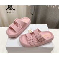 Luxury Dior Rubber Slide Sandals D717021 Pink