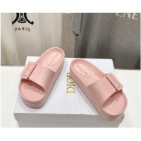 Cheapest Dior Rubber Slide Sandals D71727 Pink