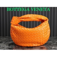 Big Discount Bottega Veneta Teen Jodie Hobo Bag 690225 Orange 2024