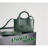 Super Quality Bottega Veneta Candy Arco Tote Bag 729029 Dark Green 2024