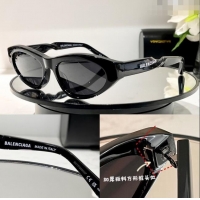 Buy Discount Balenciaga Sunglasses BB0207S Black 2024