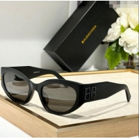 Unique Discount Balenciaga Sunglasses BB0324KS Black 2024 