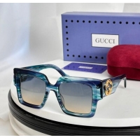 Grade Cheap Gucci Sunglasses GG1632 Blue 2024