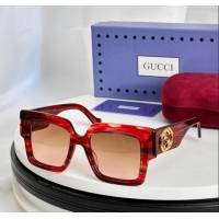 Low Cost Gucci Sunglasses GG1632 Red 2024