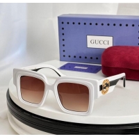 Famous Brand Gucci Sunglasses GG1632 White/Green 2024