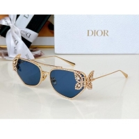 Market Sells Dior Butterfly Sunglasses B1UF0A0 Blue 2024