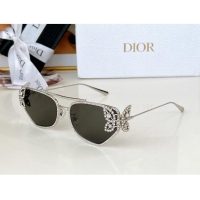 Inexpensive Dior Butterfly Sunglasses B1UF0A0 Black 2024