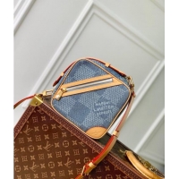 Super Quality Louis Vuitton Chess Messenger Crossbody bag in Damier Denim 3D Canvas N40706 2024