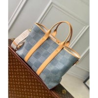 Top Quality Louis Vuitton Weekend Tote bag in Damier Denim 3D Canvas N40702 2024