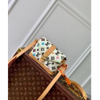 Promotional Louis Vuitton Envelope Wearable Wallet Mini Bag in Monogram Craggy Canvas Vanilla M83346 White 2024