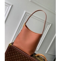 Super Quality Louis Vuitton Low Key Hobo PM bag in Calfskin M25354 Brown 2024