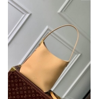 Luxurious Louis Vuitton Low Key Hobo PM bag in Calfskin M25353 Yellow 2024