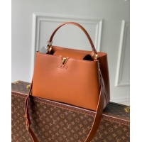 Top Grade Louis Vuitton Capucines GM Souple Handbag M24620 Brown 2024