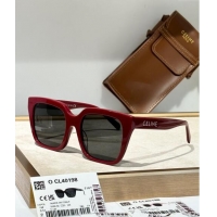 Top Design Celine Sunglasses CL40198 Burgundy 2024