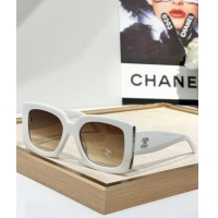 Top Quality Chanel Sunglasses CH5435 White 2024