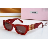 Super Quality Miu Miu Sunglasses SMU09WS Red 2024