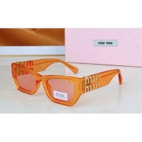 Market Sells Miu Miu Sunglasses SMU09WS Orange 2024 