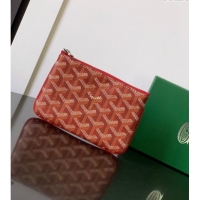 Buy Inexpensive Goyard Senat Mini Pouch 1061XS Red 2024