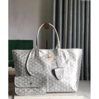 Big Discount Goyard Saint Louis Tote Bag PM 020184 Silver 2024