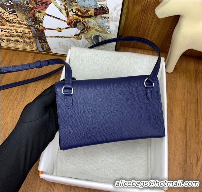 Market Sells Hermes Snap Wallet in Epsom Leather H3121 Deep Blue 2024 (Half Handmade)