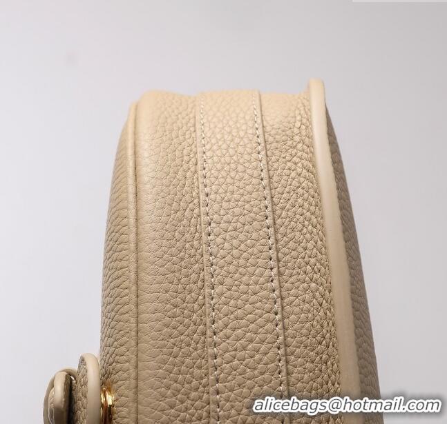 Top Quality Dior Medium Dior Bobby Bag in Grained Calfskin M9319 Beige 2024