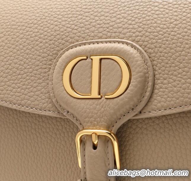 Top Quality Dior Medium Dior Bobby Bag in Grained Calfskin M9319 Beige 2024