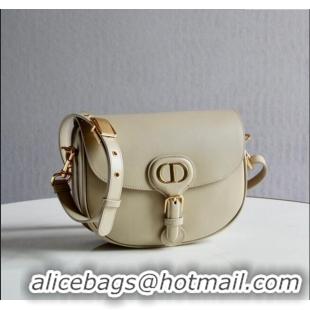 Fashion Discount Dior Medium Dior Bobby Bag in Box Calfskin M9319 Beige 2024