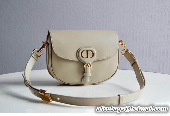 Fashion Discount Dior Medium Dior Bobby Bag in Box Calfskin M9319 Beige 2024