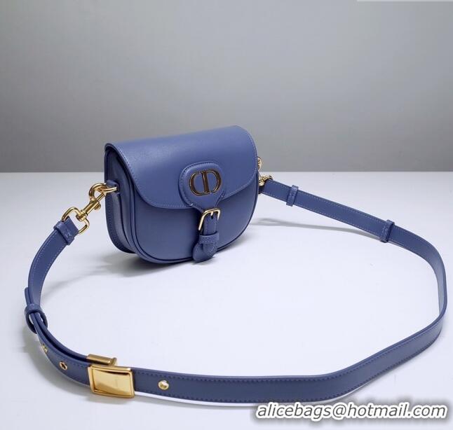 Top Quality Dior Small Dior Bobby Bag in Box Calfskin M9317 Blue 2023