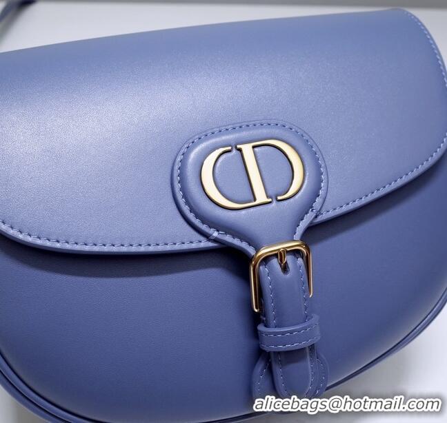 New Fashion Dior Medium Dior Bobby Bag in Box Calfskin M9319 Blue 2023