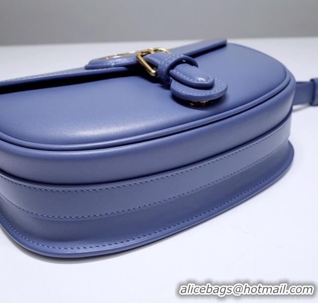 New Fashion Dior Medium Dior Bobby Bag in Box Calfskin M9319 Blue 2023