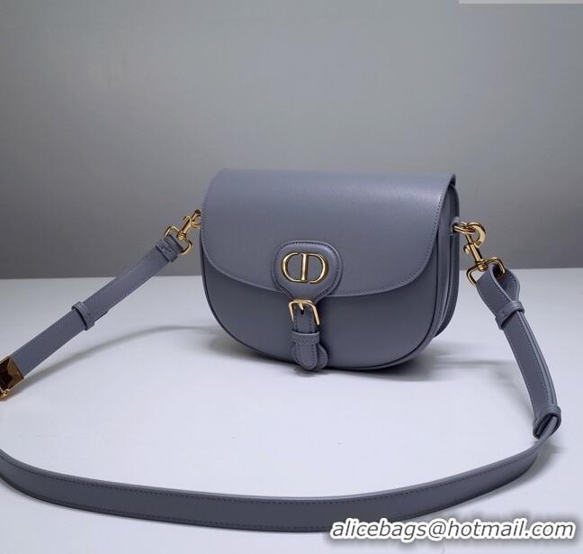 Fashion Luxury Dior Medium Dior Bobby Bag in Box Calfskin M9319 Grey 2024